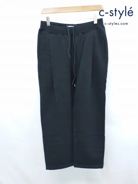 COOTIE PRODUCTIONS クーティープロダクションズ Inlay Sweat 1 Tuck Easy Pants パンツ S ブラック