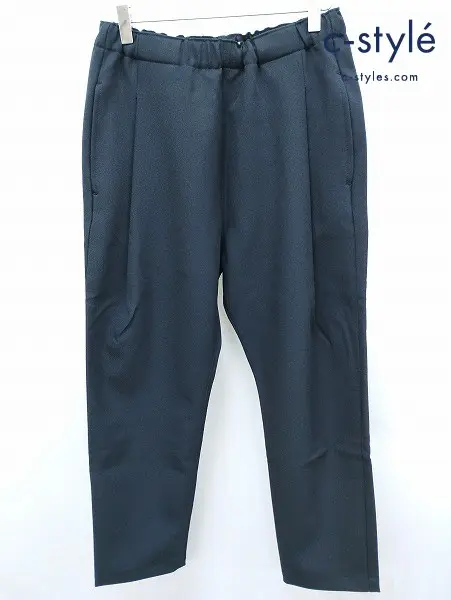 COOTIE PRODUCTIONS クーティープロダクションズ Polyester Twill Pin Tuck Easy Pants パンツ S ブラック