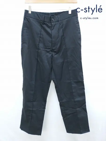 COOTIE PRODUCTIONS クーティープロダクションズ Combat Wool Twill Pin Tuck Easy Trousers パンツ S ブラック
