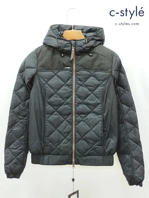 nobis ノビス ダウンジャケット XS ブラック ELLE MKFTF0516 レディース