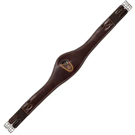 アカバロ(Acavallo) 乗馬 腹帯 Anatomical jumping girth calfskin