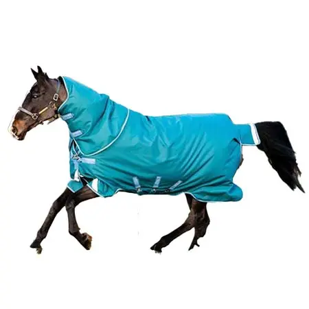 アミーゴ(Amigo) 乗馬 馬着 Bravo 12 Plus 厚手ターンアウトラグ（ネックカバー付き）400g