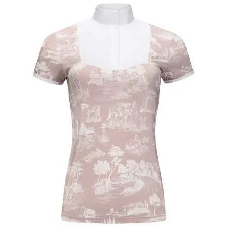 アリスタエクエストリアン(ARISTA EQUESTRIAN) 乗馬 シャツ Sensational Show Shirt, Toile