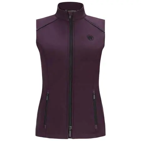 アリスタエクエストリアン(ARISTA EQUESTRIAN) 乗馬 ベスト Sporty Fleece Lined Vest, Eggplant