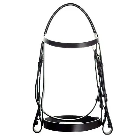 アスコットバイデバー(Ascot by Dever) 乗馬 頭絡 アスコットプレーンブライドル（1.5インチ（38mm）プレーンキャブ付き）