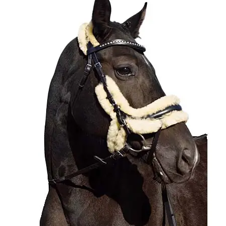 バロタード(Balotade) 乗馬 頭絡 Anatomical Natural Fur Bridle Balotade® Cornet