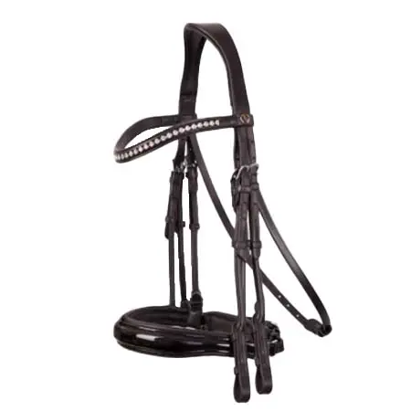 BR(ビーアール) 乗馬 頭絡 BR Weymouth Bridle Keswick