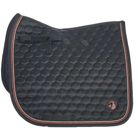 ブッセ(BUSSE) 乗馬 ゼッケン・パッド AVARY Saddle Pad Black DR