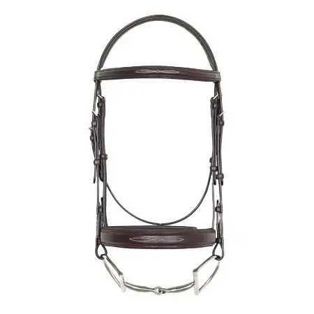 キャメロット(CAMELOT) 乗馬 頭絡 Fancy Wide Noseband Comfort Pad Bridle