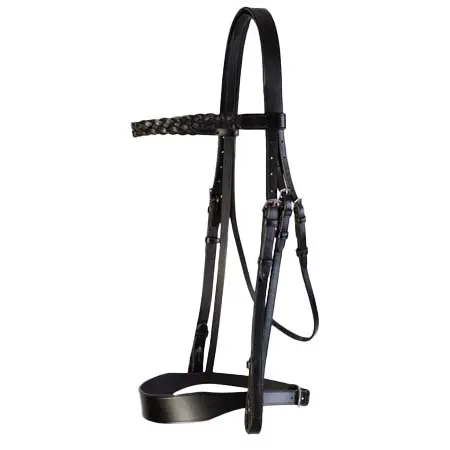 カメオエクイン(Cameo Equine) 乗馬 頭絡 Hunt Bridle With 2 Browbands
