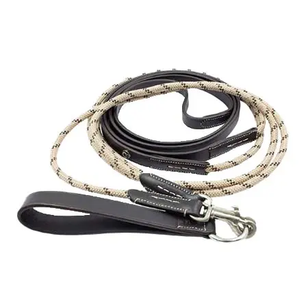 キャピトル(Capitol) 乗馬 手綱 Leather Rope Running Reins