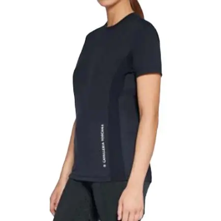 カヴァレリアトスカーナ(Cavalleria Toscana) 乗馬 Tシャツ レディースジャージTシャツ