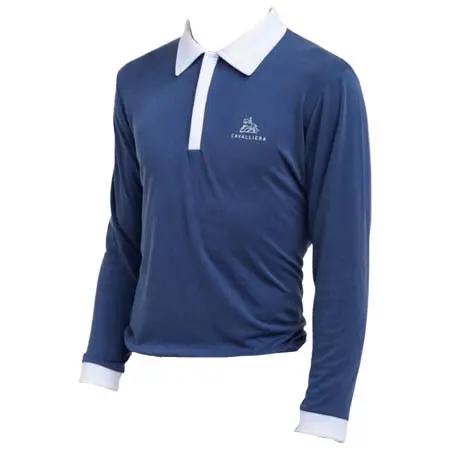 カバリエラ(CAVALLIERA) 乗馬 競技用シャツ Riding Show Shirt GENTLEMAN -Long Sleeve, Technical Equestrian Apparel