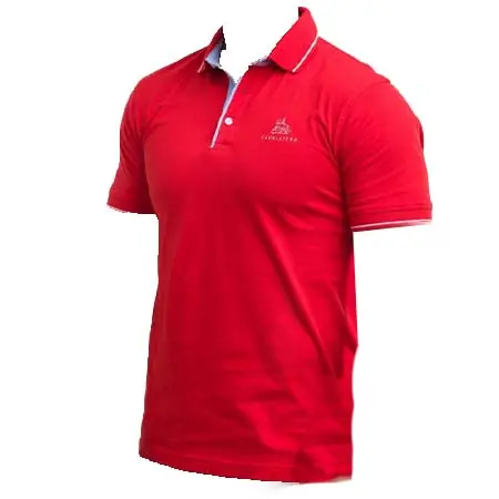 カバリエラ(CAVALLIERA) 乗馬 ポロシャツ Cotton Based Functional Riding Polo – LONDON MAN red