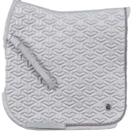 カバロ(Cavallo) 乗馬 ゼッケン・パッド サドルパッド CavalCool Comfort Dressage Silvergrey