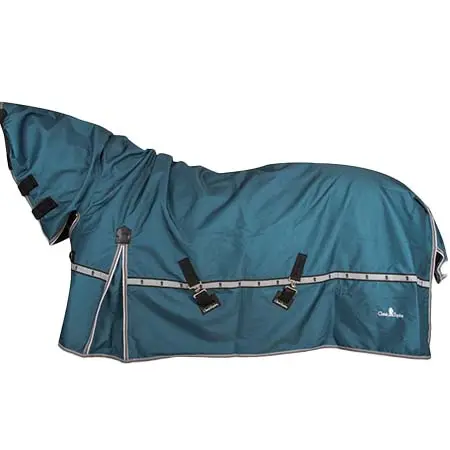 クラシックエクイン(Classic Equine) 乗馬 馬着 5Kクロストレーナー用冬用ブランケット（フード付き）