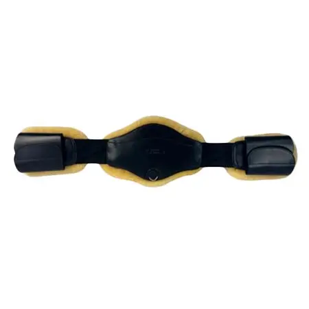 コレクトコネクト(Correct Connect) 乗馬 腹帯 Removable Genuine Sheepskin Pads for Short Comfort Girth