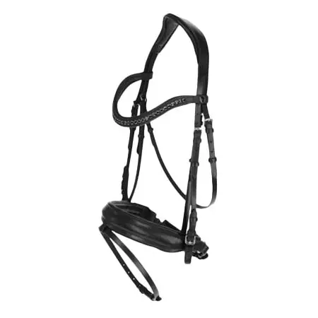 カバリエロ(Covalliero) 乗馬 頭絡 Bridle Swedish, Swedish Combined, with Reins
