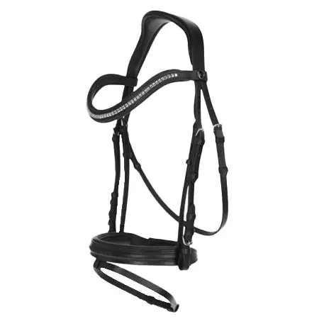 カバリエロ(Covalliero) 乗馬 頭絡 Bridle Clincher, English Combined, with Reins