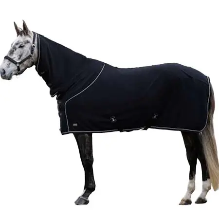 カバリエロ(Covalliero) 乗馬 馬着 スウェット ラグ サーム フード付き
