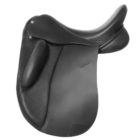 カスタムサドラリー(Custom Saddlery) 乗馬 鞍 スムースレザー製 Wolfgang Signature Solo 馬場馬術用サドル
