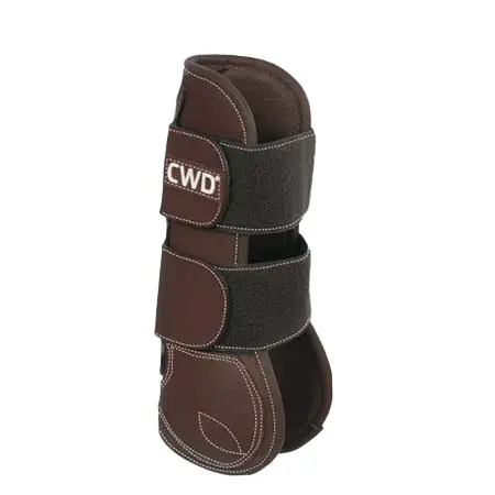 CWD(シーダブリュディー) 乗馬 馬用プロテクター カーフスキンの裏地付きベルクロテンドンブーツ