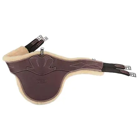 CWD(シーダブリュディー) 乗馬 腹帯 Belly guard girth with removable artificial sheepskin lining