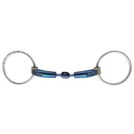 デニーデザイン(Denni Design) 乗馬 ハミ ルーズリングケーブル楕円形