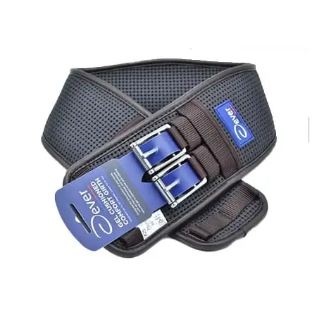 デバーサドラリー(Dever Saddlery) 乗馬 腹帯 Synthetic Dressage Comfort Girth Elastic Both Ends