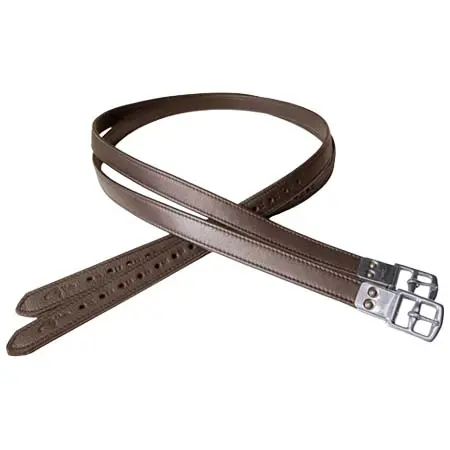 ディオン(Dy’on) 乗馬 鐙・鐙革 Premium Soft stirrups leathers ブラウン