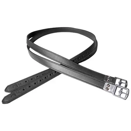 ディオン(Dy’on) 乗馬 鐙・鐙革 Premium Soft stirrups leathers ブラック