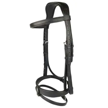 エコライダー(Ecorider) 乗馬 頭絡 Classic Show Comfort Bridle Black