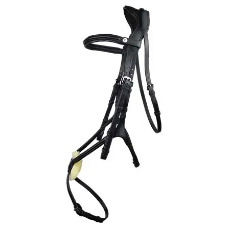 エコライダー(Ecorider) 乗馬 頭絡 Freedom Grackle Bridle Black