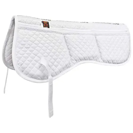 エクインコンフォートプロダクツ(ECP) 乗馬 ゼッケン・パッド 6-Pocket Quilted Correction Half Pad