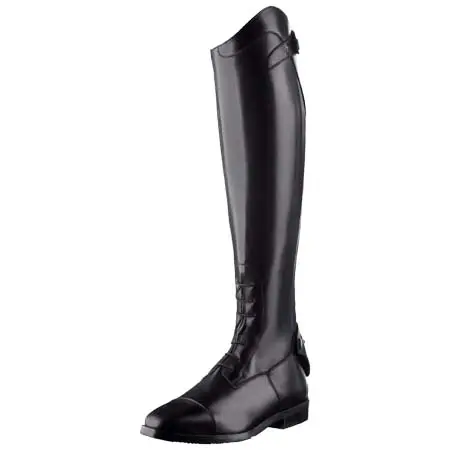 エゴ7(EGO7) 乗馬 ブーツ Orion Laced Tall Riding Boots – Medium Calf – Black