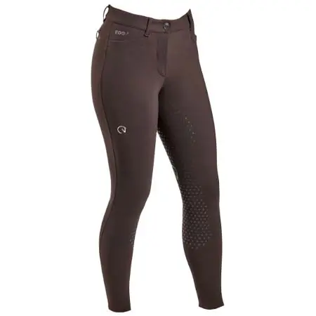 エゴ7(EGO7) 乗馬 乗馬ズボン Dressage Normal Waist Full Grip Breeches,Chocolate