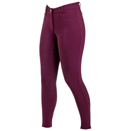 エゴ7(EGO7) 乗馬 乗馬ズボン Dressage Normal Waist Full Grip Breeches,Bordeaux