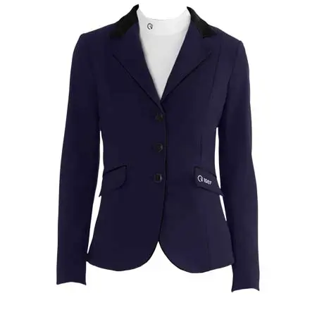 エゴ7(EGO7) 乗馬 競技用ジャケット Elegance CL Ladies Show Jacket – Navy