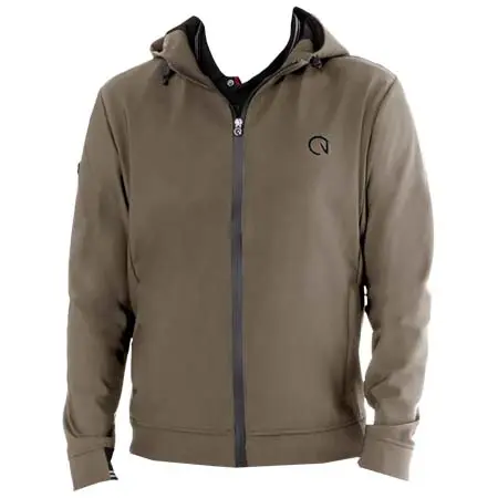 エゴ7(EGO7) 乗馬 ジャケット Mens Full Zip Hoodie Jacket – Turtledove