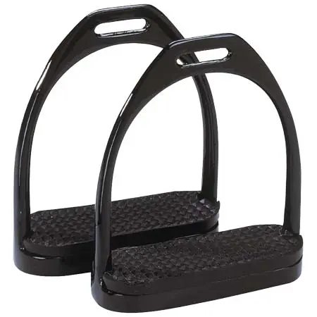 エキア(EKKIA) 乗馬 鐙・鐙革 knife clamps lacquered steel