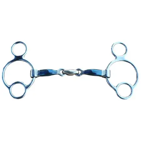エリコ(Elico) 乗馬 ハミ Universal Blue Sweet Iron Lozenge Bit