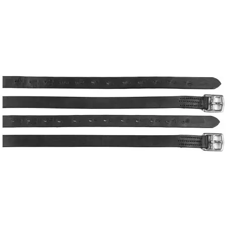 エリコ(Elico) 乗馬 鐙・鐙革 Youth Stirrup Leathers – Black