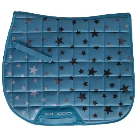 エンツォ(Enzo) 乗馬 ゼッケン・パッド Star Print Saddle Pad