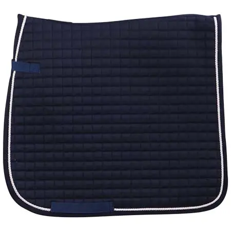 エペレジェック(Epplejeck) 乗馬 ゼッケン・パッド Saddle Pad Epplejeck Plain Dark Blue