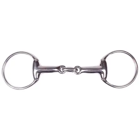 エペレジェック(Epplejeck) 乗馬 ハミ Eggbutt Snaffle Epplejeck Double Jointed