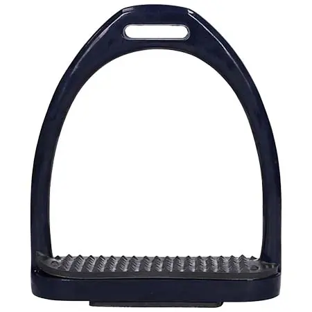 エペレジェック(Epplejeck) 乗馬 鐙・鐙革 Stirrups Colour Aluminium Dark Blue