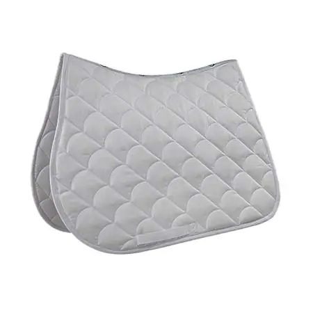 エコード(Eqode) 乗馬 ゼッケン・パッド SADDLE PAD White