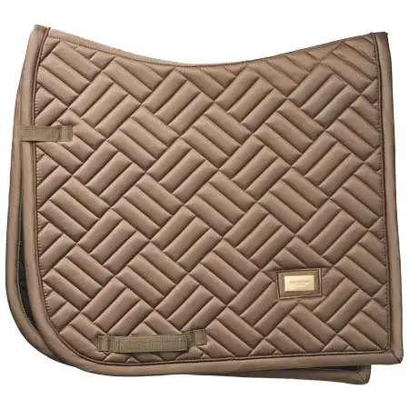 エクエストリアンストックホルム(Equestrian Stockholm) 乗馬 ゼッケン・パッド Dressage Saddle Pad Modern Champagne