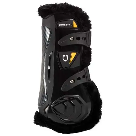 エクエストロ(Equestro) 乗馬 馬用プロテクター Spider Man anatomical tendon boots with synthetic sheepskin