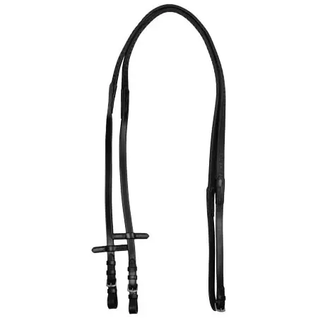 エクエストロ(Equestro) 乗馬 手綱 SOLID LETTERING GRIP RUBBER REINS SILVER FITTING